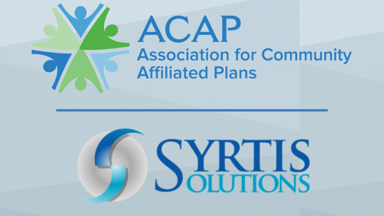 SYRTIS SOLUTIONS BECOMES ACAP PREFERRED VENDOR