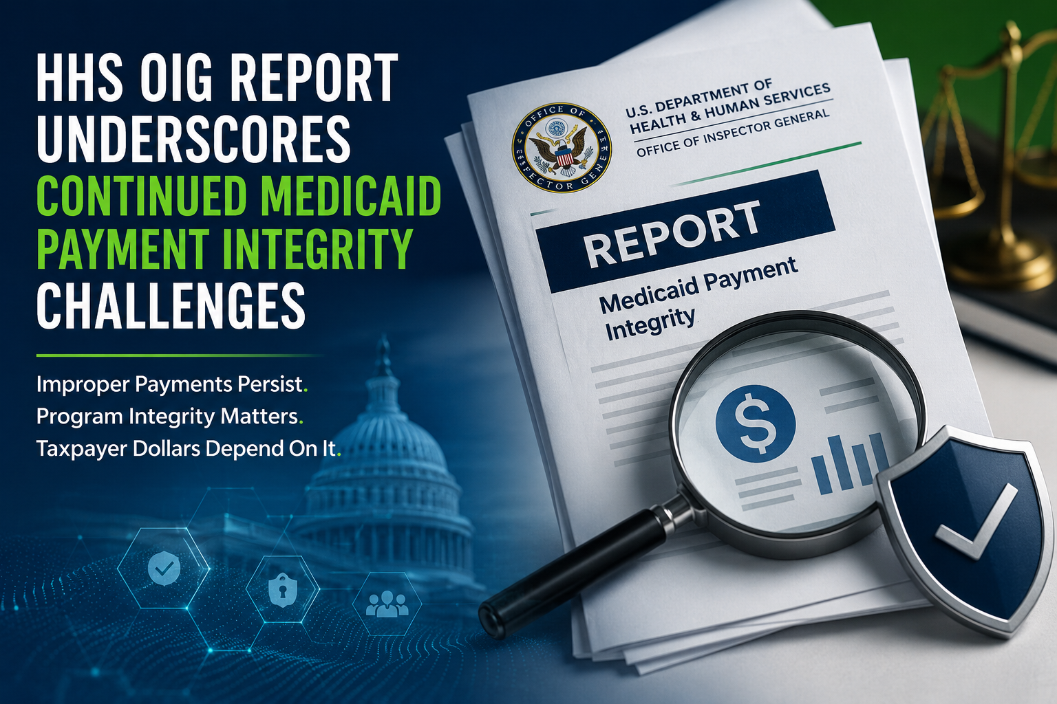 MEDICAID PAYMENT INTEGRITY HHS OIG REPORT SYRTIS SOLUTIONS